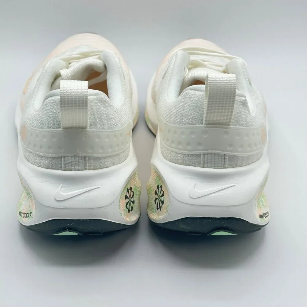 Nike React X Infinity Run 4 Sail-Crimson-Vapor Green Women's Size 11 HJ7666-133 - Picture 5 of 10